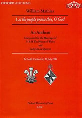 Let the People Praise Thee, O God SATB choral sheet music cover